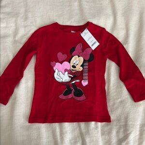 Disney Minnie Mouse Red Kids Shirt